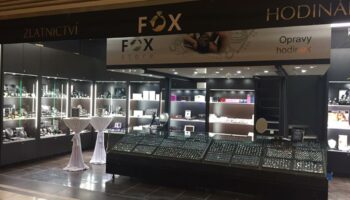 Prodejna FOX store v nákupním centru Plzeň