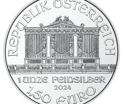 500 x 1 oz stříbrná investiční mince Wiener Philharmoniker 2024