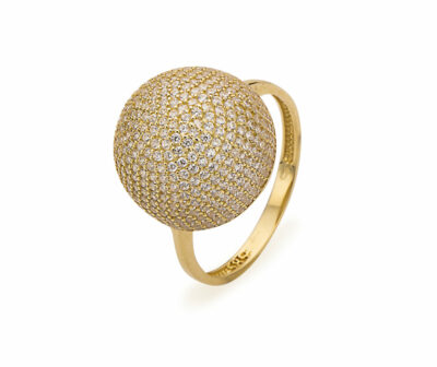 Zlatý prsten Brilliant Sphere