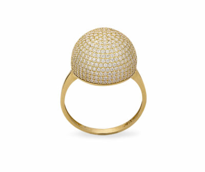 Zlatý prsten Brilliant Sphere