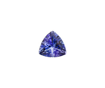 Tanzanit s triangle brusem 0,71 ct